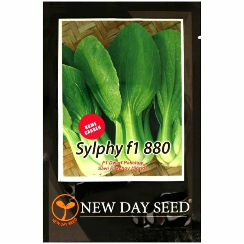 Benih Pakcoy Dwarf Pakchoy Sylphy F1 - New Day Seed Kemasan Original