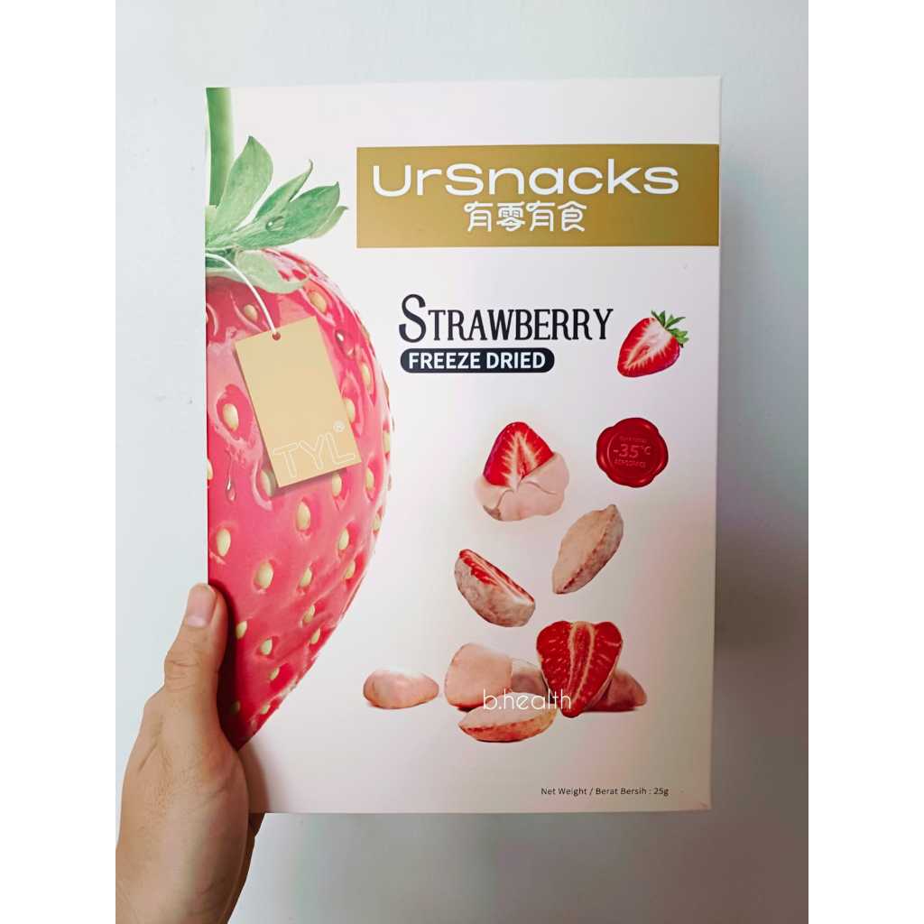 

TYL Strawberry Freeze Dried Strawberry Low Calorie Snack Healthy Snack