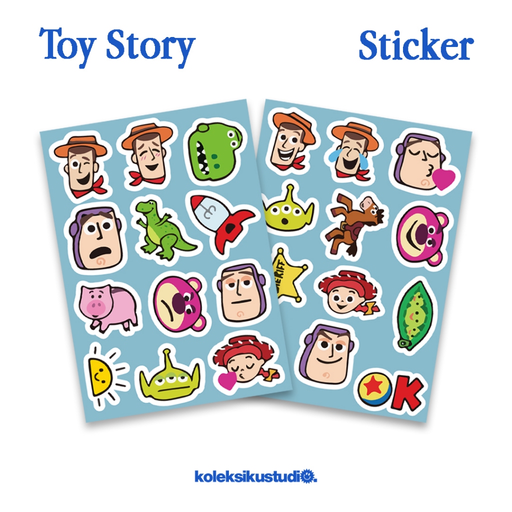 

Stiker Toy Story #2 Sticker Kartun Cartoon Aesthetic Lucu Stiker HP Laptop
