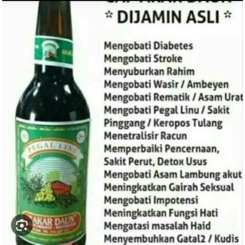 

berkah herbal cap akar daun