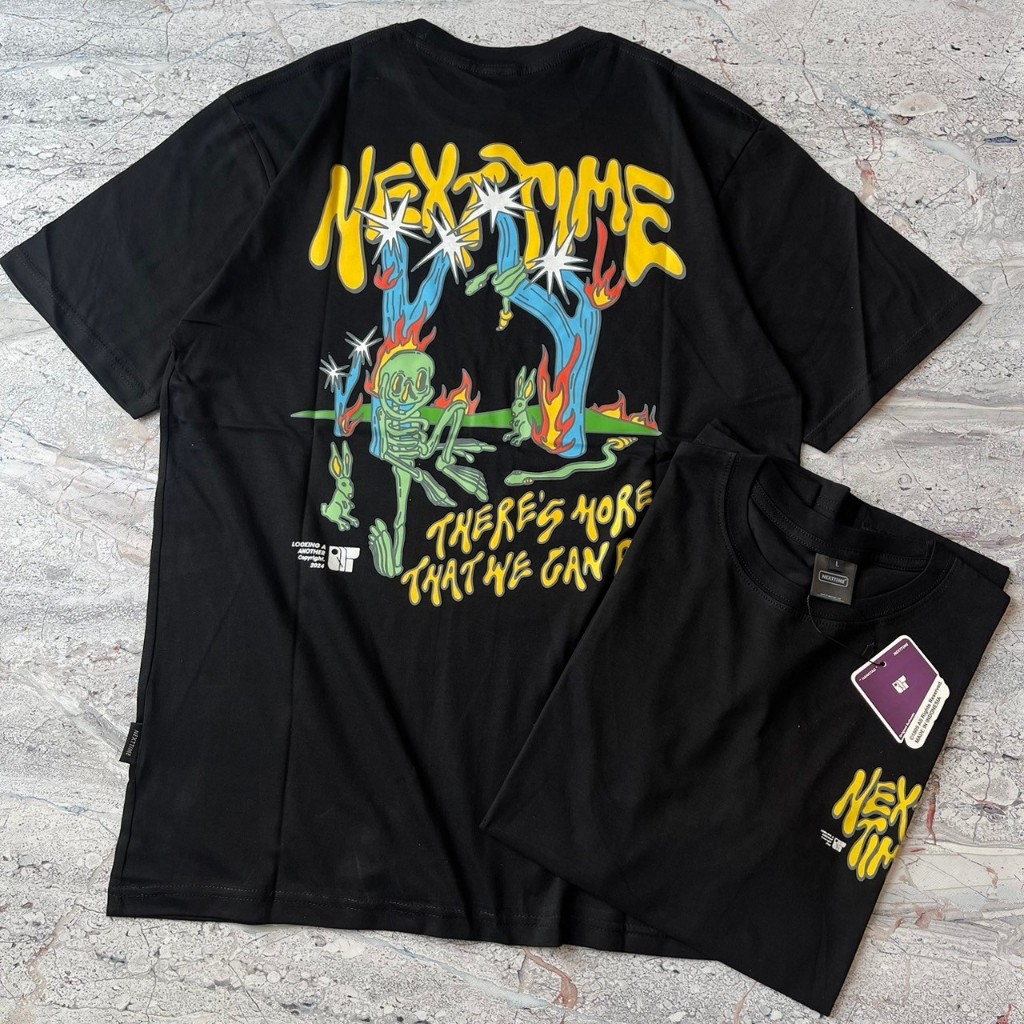 KAOS SEVENKEY X NEXTTIME / NEXTTIME ORIGINAL / NEXTTIME OFFICIAL STORE/ KAOS DISTRO TERBAIK / SEVENK