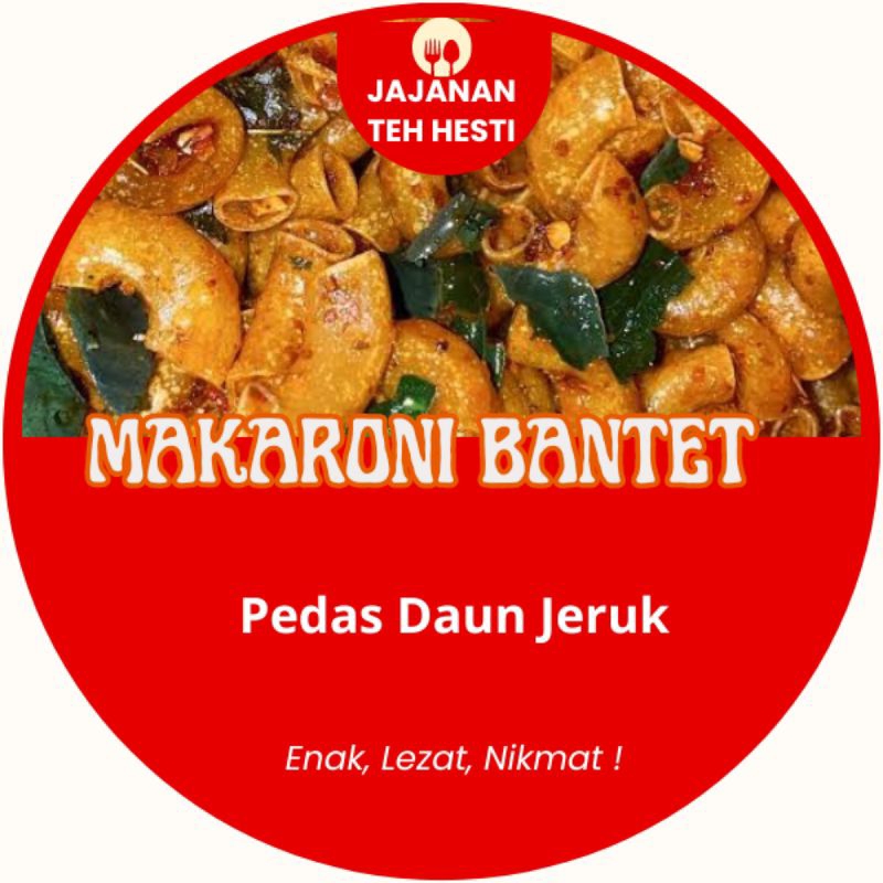 

Makaroni Bantet Pedas Daun Jeruk Teh hesti 100gram / murah /enak /makanan ringan/ cemilan enak/ cemilan murah