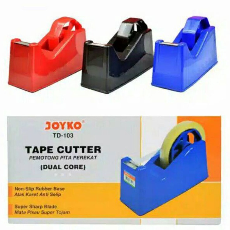 

Paling Terkini Tape Cutter Dispenser Tape TD 13 Joyko 1pcs