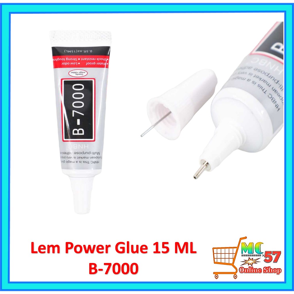 

Bao Shun Da B-7000 Lem Kuat Serbaguna Power Glue Strong Adhesive 15 ML