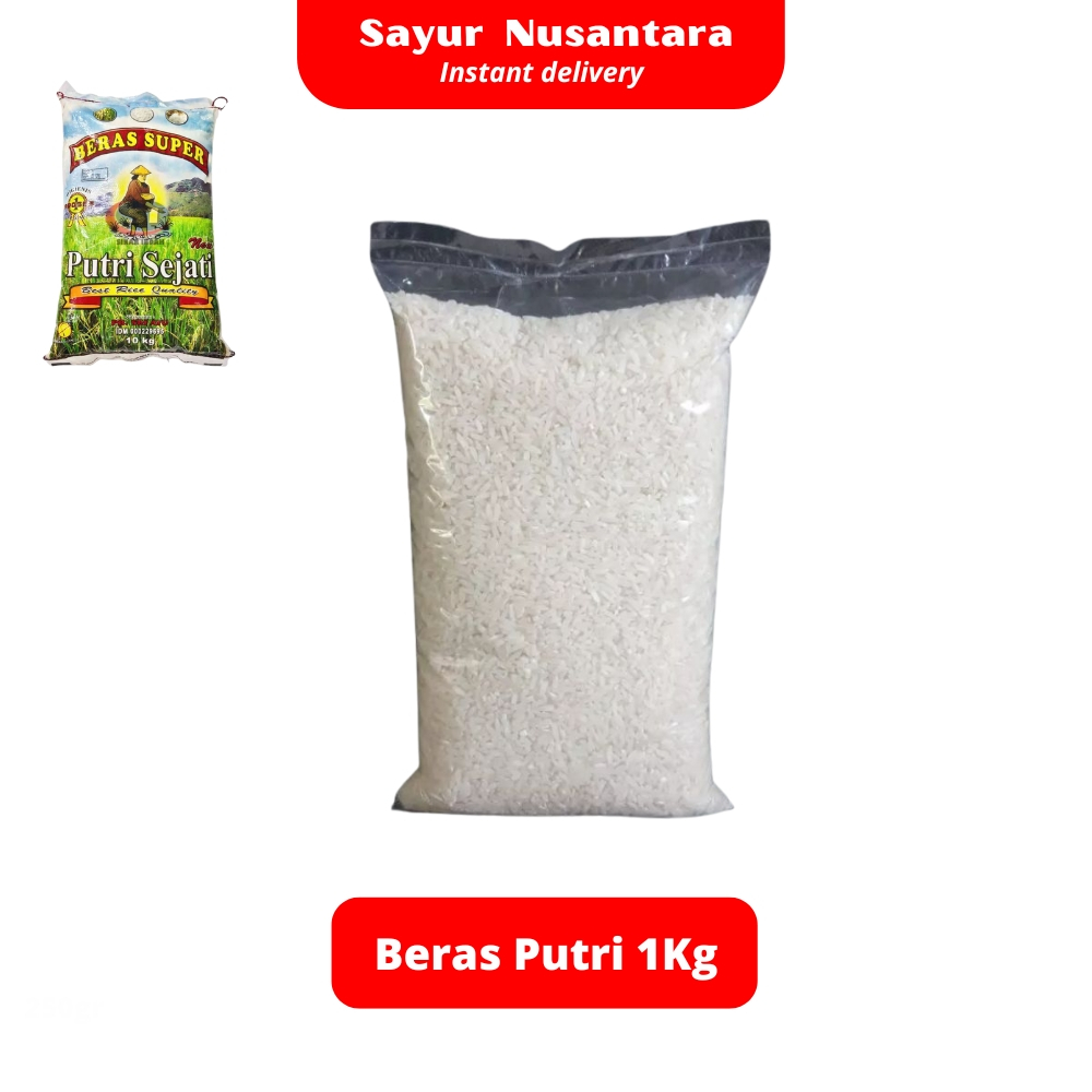 

Beras Putri Repack 1Kg - Sayur Nusantara