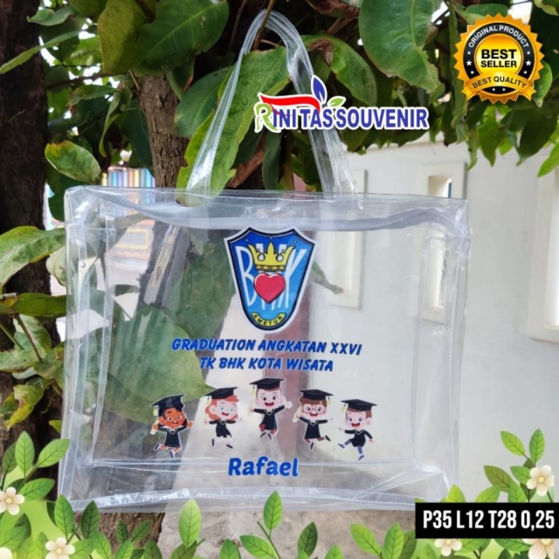 

Tas Mika 0,25 Resleting Sablon UV Tas Mika Sablon Full Color Tas Mika Sablon UV Custom