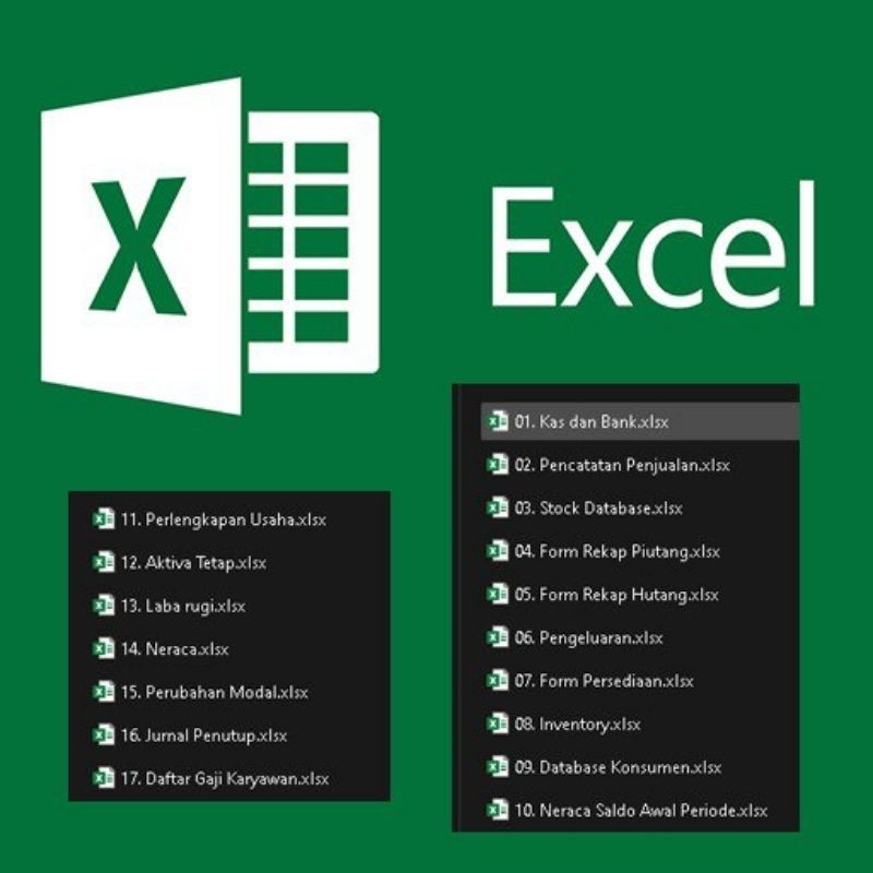Template Excel Laporan Keuangan