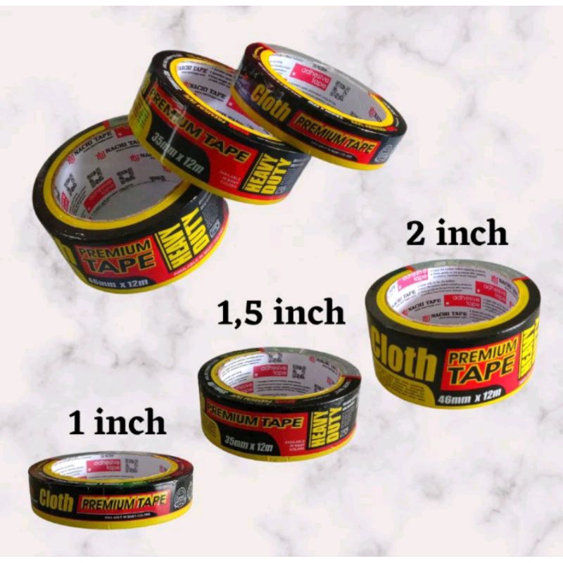 Lakban Hitam Nachi / Lakban Kertas Berry/ Perekat