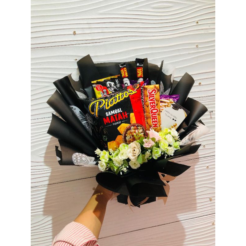 

Buket Snack| buket jajanan|gift Snack| gift ulang tahun