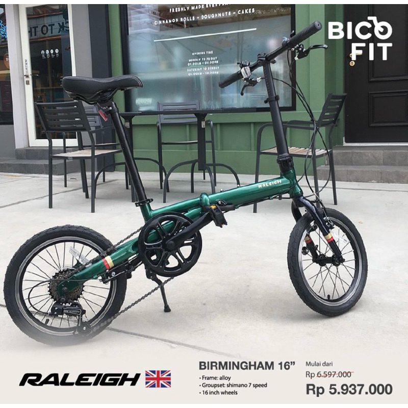 SEPEDA LIPAT RALEIGH BIRMINGHAM SET (S/3)
