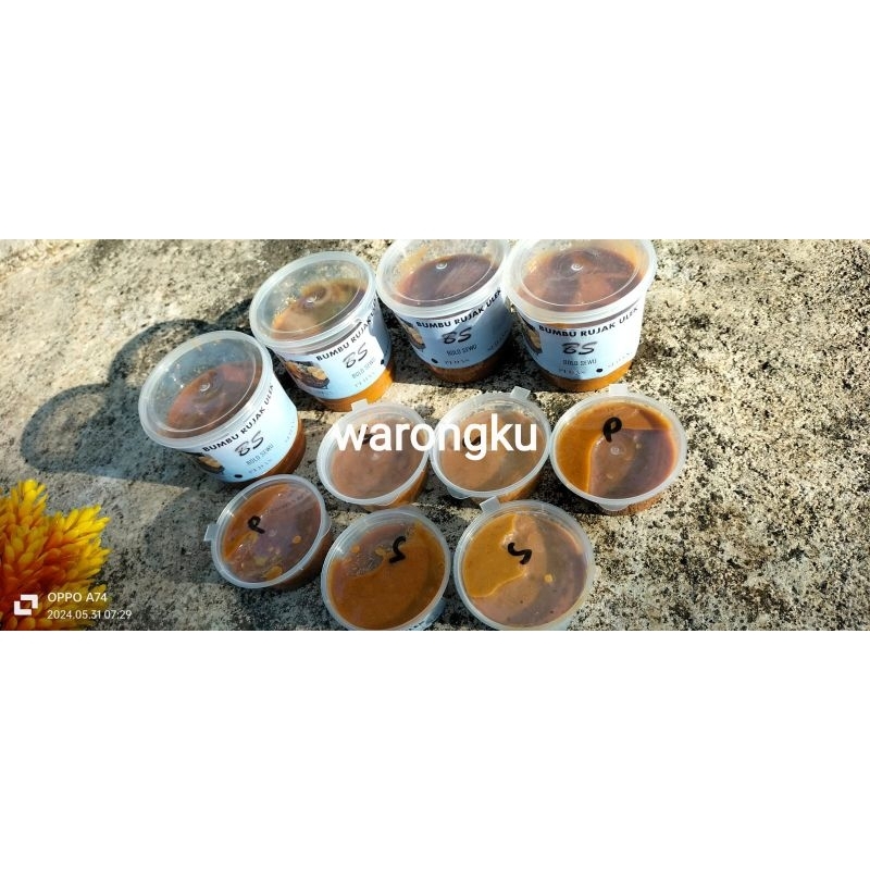 

BUMBU RUJAK INSTAN BS BOLO SEWU KEMASAN CUP KECIL