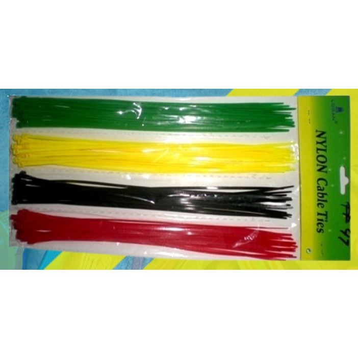 

Cable Ties Warna 25 CM Logan / Kabel Ties Warna 80 PCS / Cable Tie