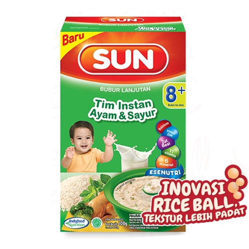 

SUN BUBUR TIM INSTANT SAYUR AYAM 100GR