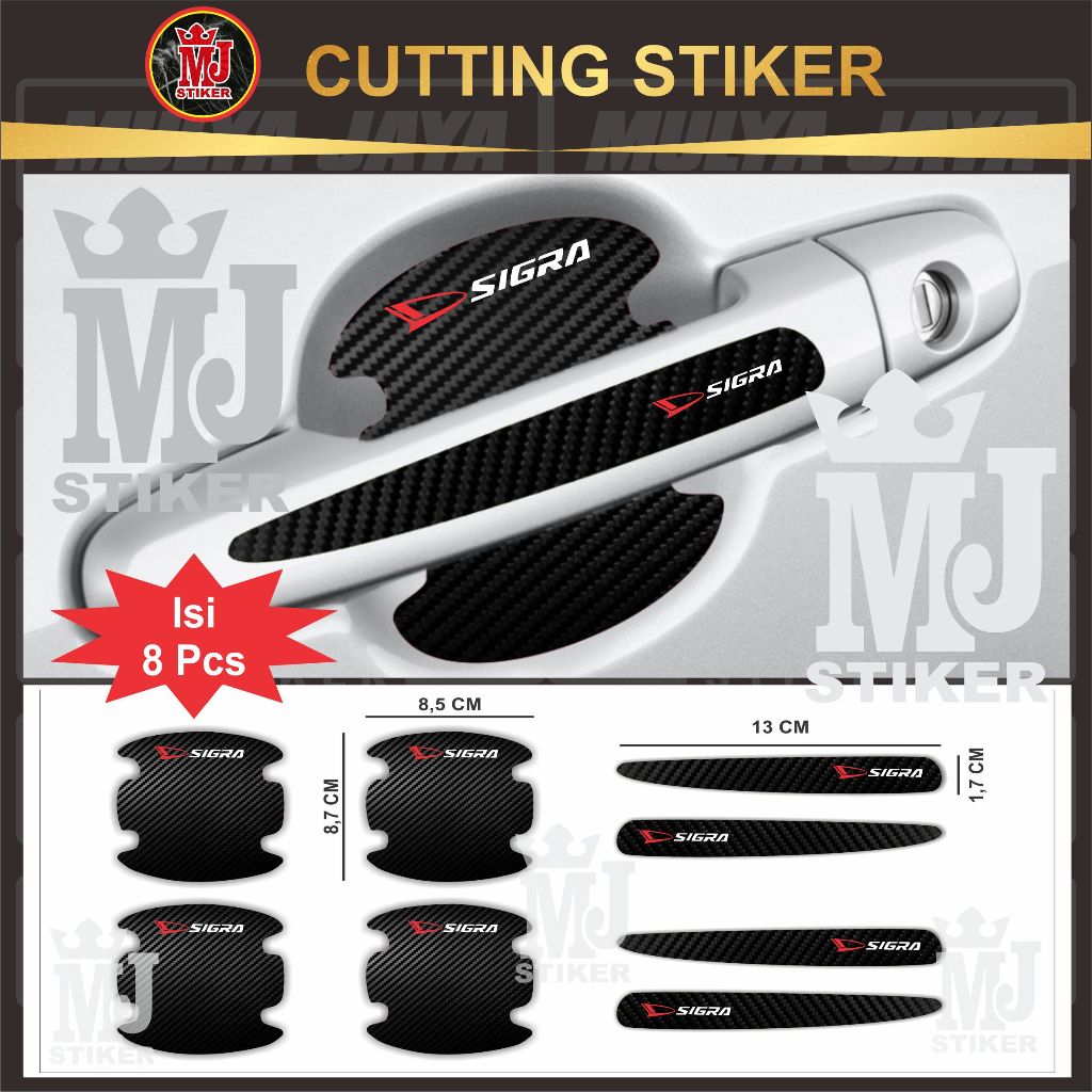 Promo Mulya Jaya Stiker Mobil Stiker Pelindung Handle Pintu Mobil SIGRA