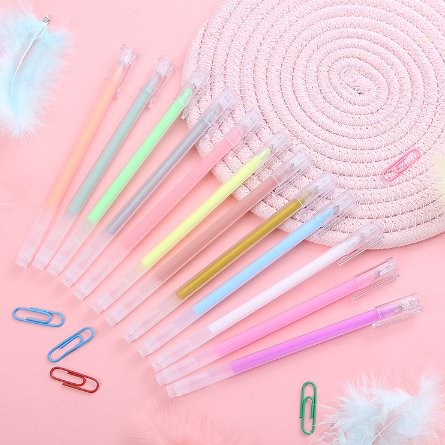 

Pulpen Gel Warna / 1 Pcs Pena Gel Warna Warni S5803