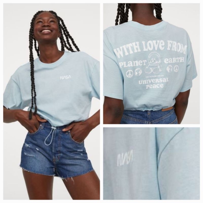 H&M NASA crop top