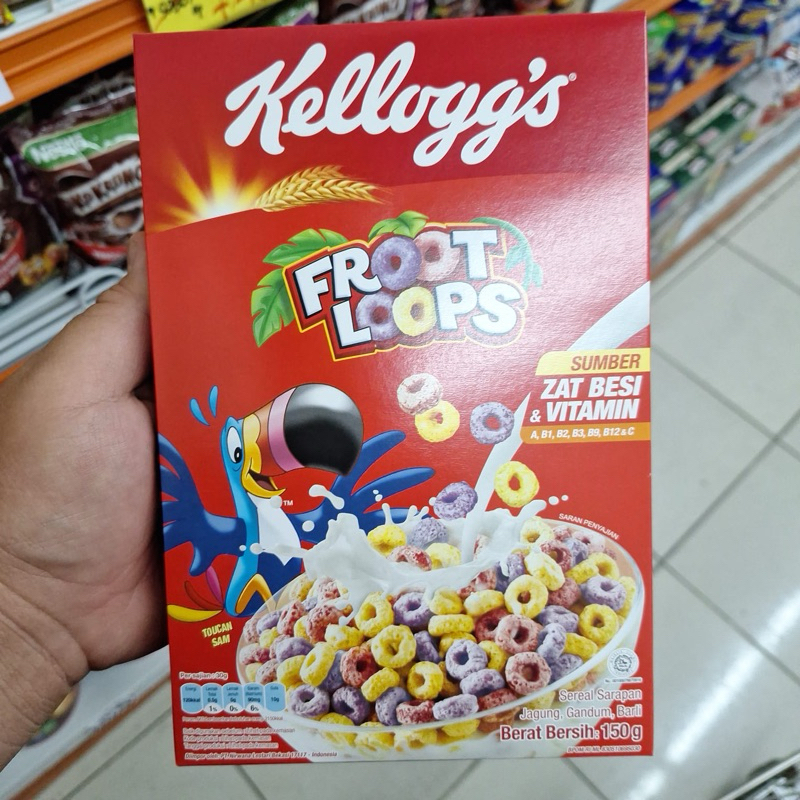 

KELLOGGS FROOT LOOPS 150gram Box