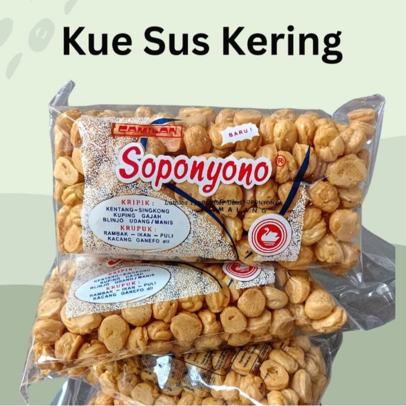 

Kue Sus Mini Soponyono Khas Kota Malang