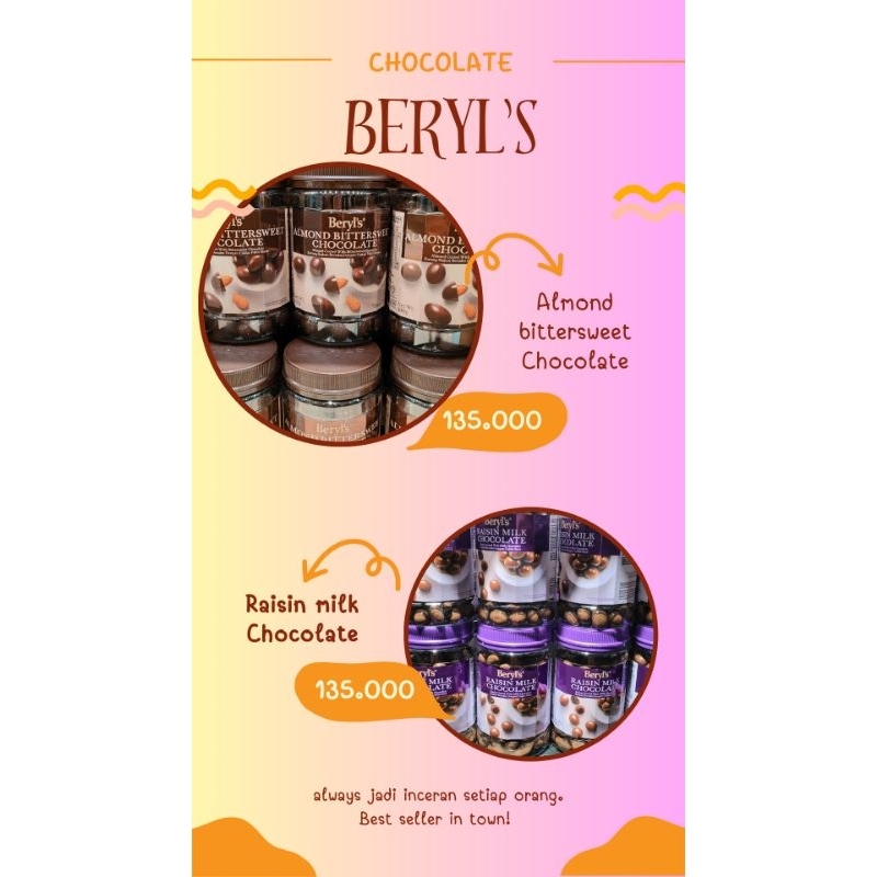 

BERYLS CHOCOLATE MALAYSIA BEST SELLER