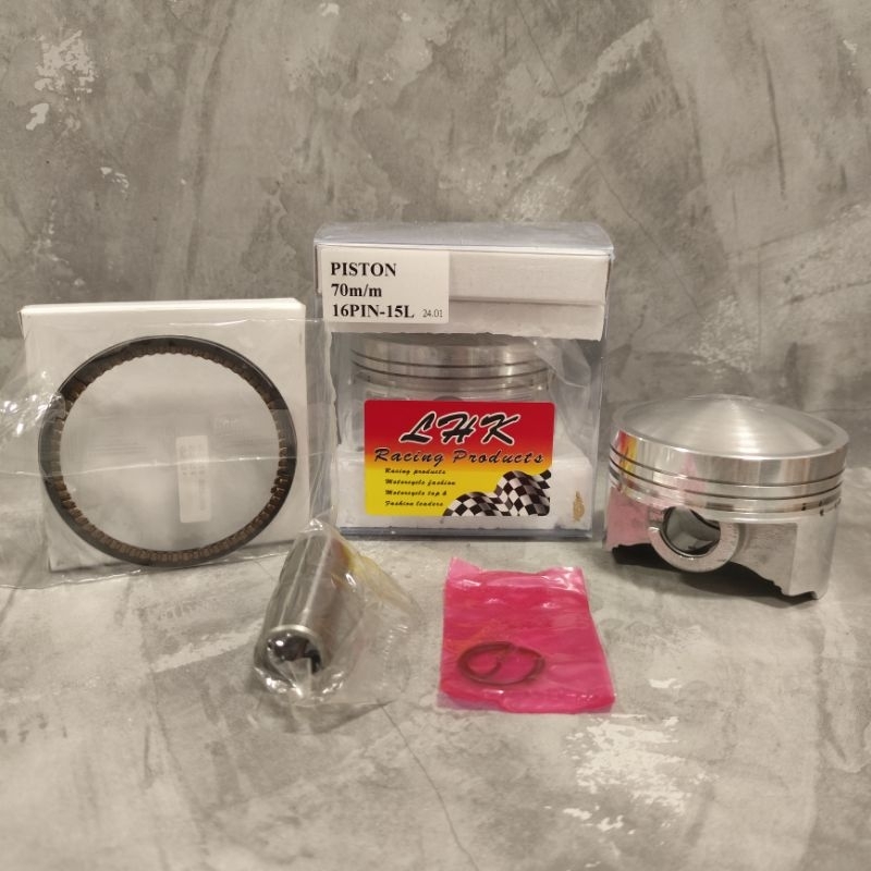 Piston LHK 70 mm pen 16 ,Set ring piston seher LHK Thailand