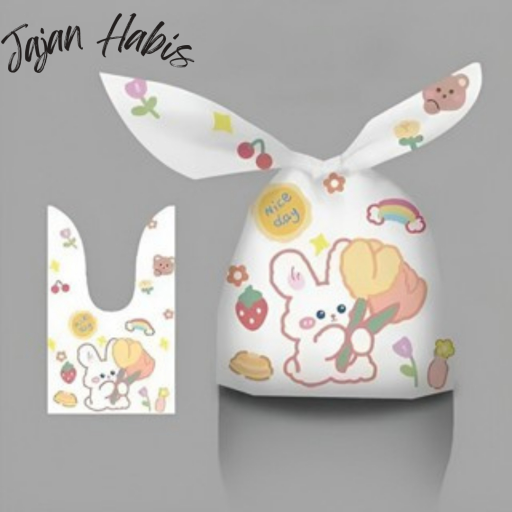 

JABIS Goodie Bag Plastik Permen Karakter Isi 50pcs Kantong Bingkisan Souvenir Tas Hampers Snack Ulang Tahun Anak Bungkusan PLastik Cookies Lucu Pesta Perayaan