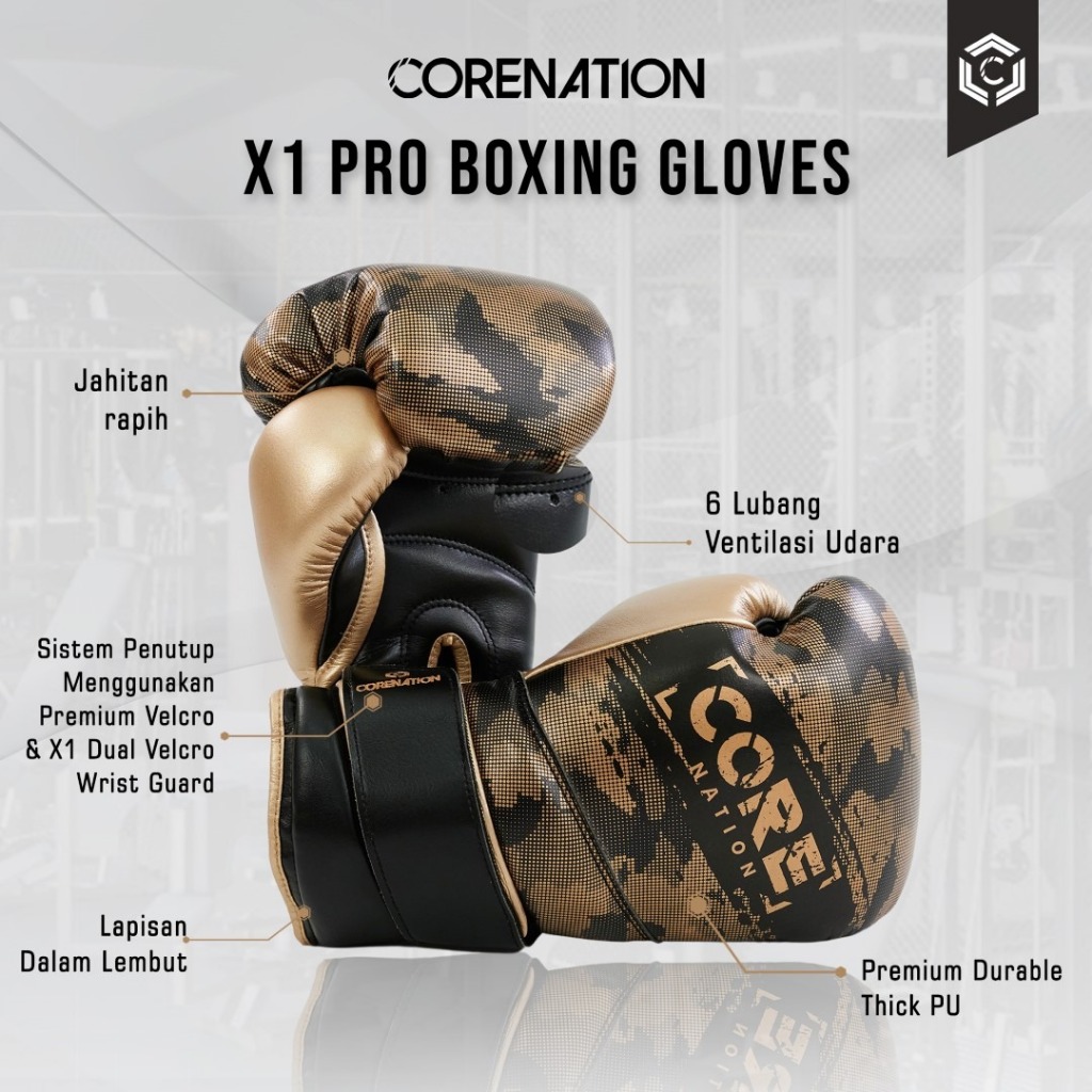 CoreNation Active Corenation X1 Pro Boxing Gloves