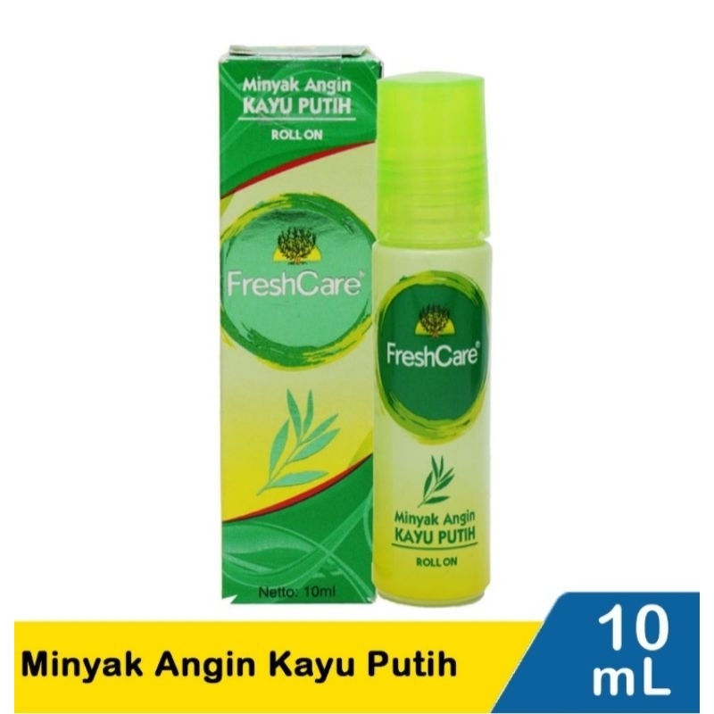 Freshcare Press & Relax Strong Fresh Care Minyak Kayu Putih MKP Bisa Kerok dan Roll 10ml // Freshcar