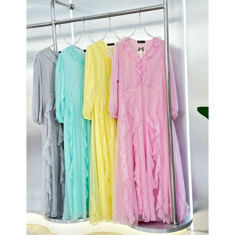 Elsa gamis vivorie import premium/Elsa gamis vivorie premium