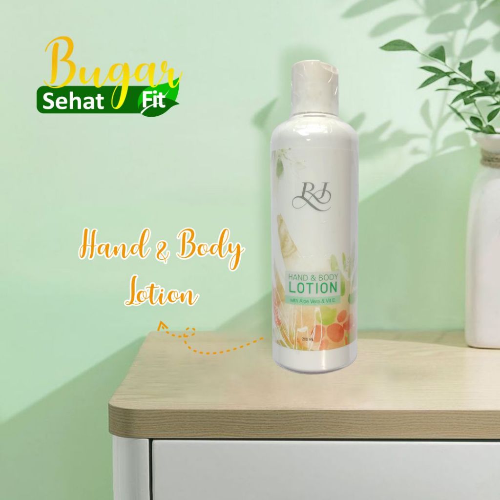 RJ Hand and Body Lotion with Aloe Vera & Vit E | Handbody CNI