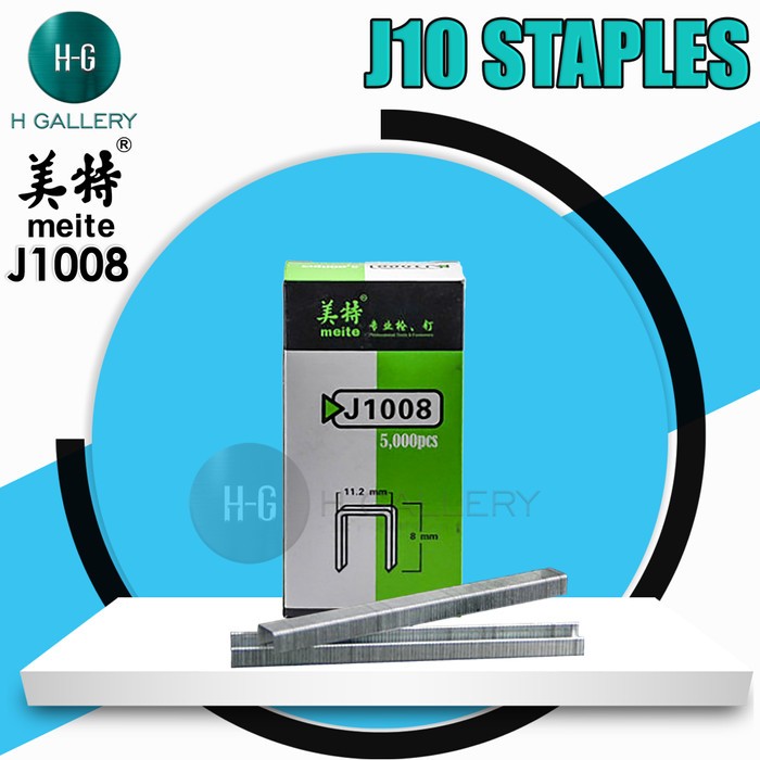 

MEITE - STAPLES 1008J / ISI STAPLES 1008 J / GUN TRACKER J1008 - 5.000 PCS *S