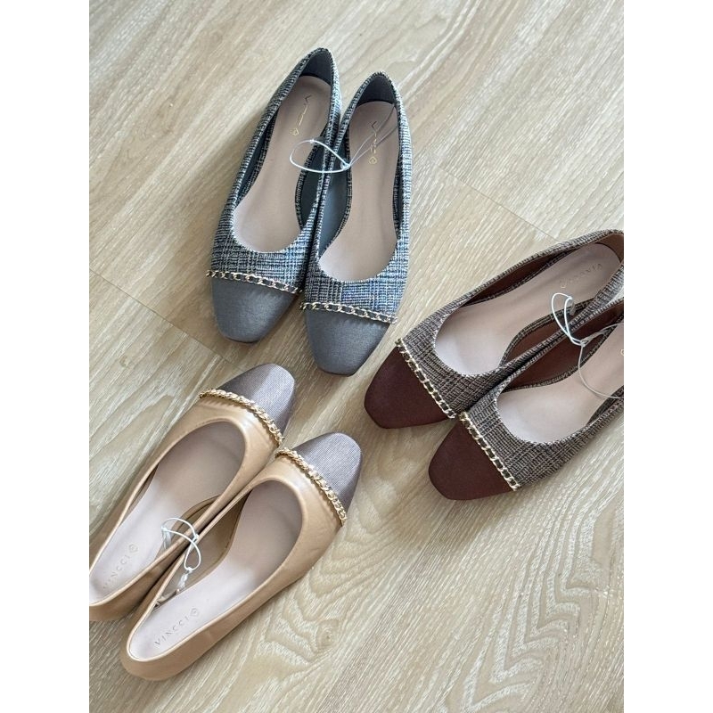 Sepatu Wanita Flatshoes VINCCI original Malaysia