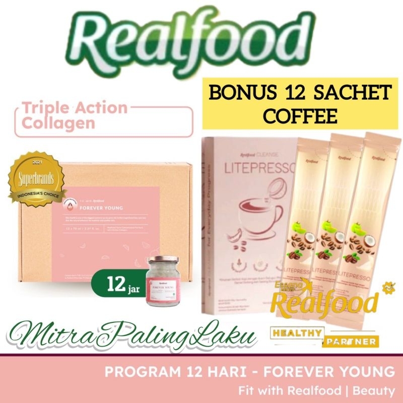 

Realfood 12 Jar Bonus Litepresso Coffee ( Minuman Sarang Burung Walet ) MRR