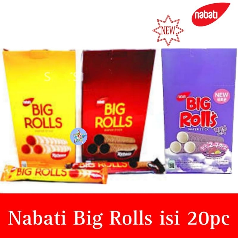 

(BOX) BIG Rolls Nabati (20 + 4* pcs)