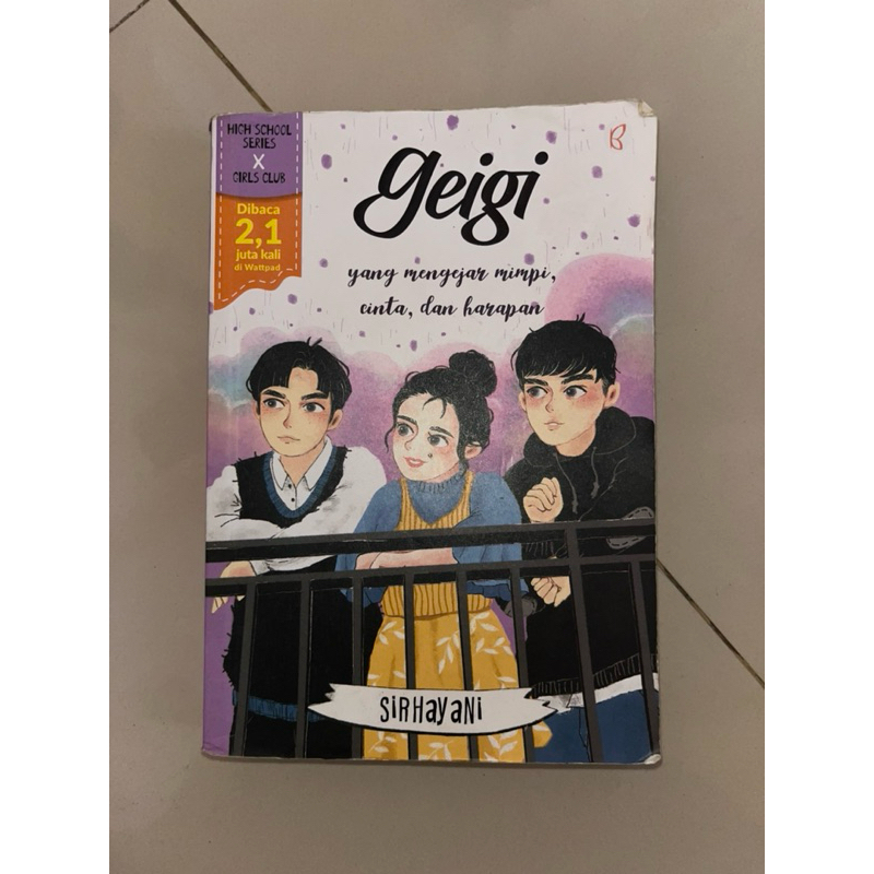 

Novel Geigi (Buku Bekas)