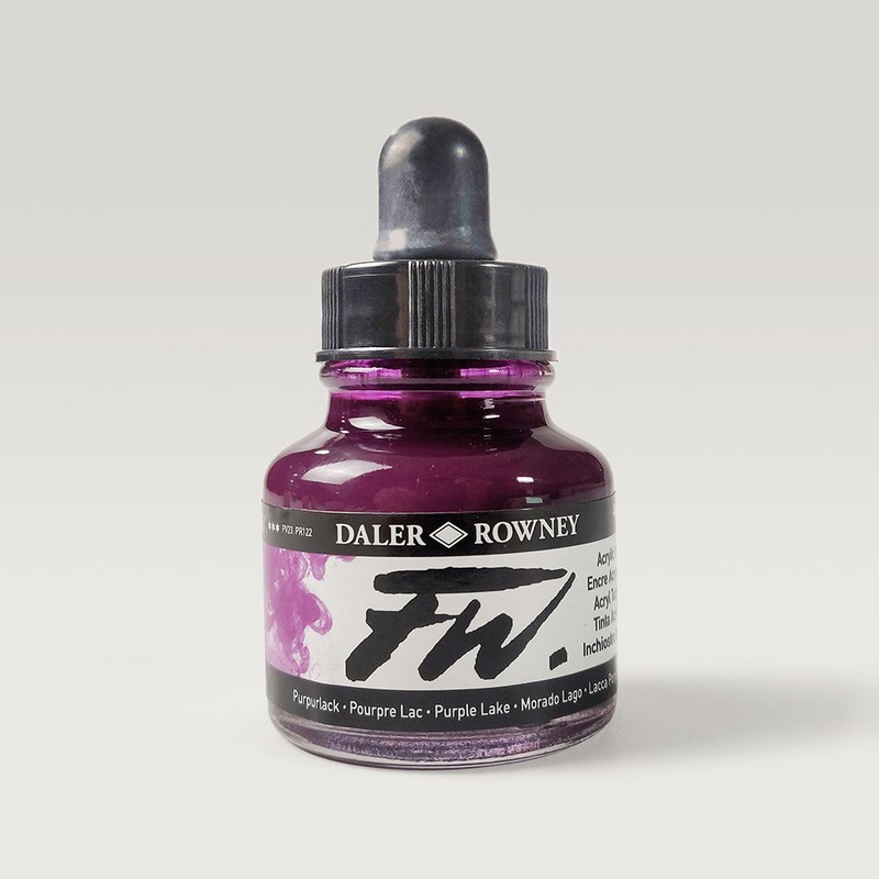 

Daler Rowney FW Ink 29.5ml Purple Series