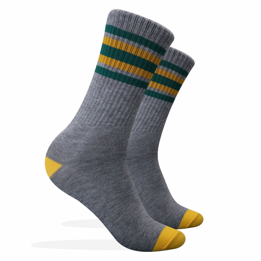 Kaos Kaki Oldschool - Kaos Kaki Skate - Motif Garis G37 - 4LAYER BENANG