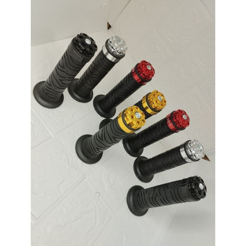 HANDGRIP KARET EMPUK + RING JALU STANG UNIVERSAL MIO BEAT VARIO PCX NMAX ALL MOTOR