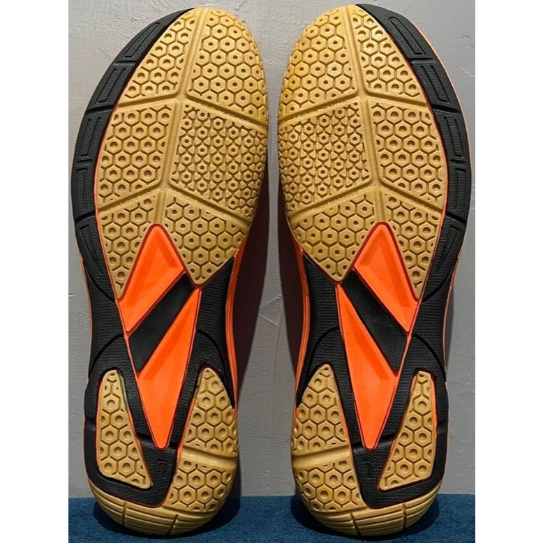 Outsole/Sol Alas Sepatu Badminton Hybird Orange Hitam