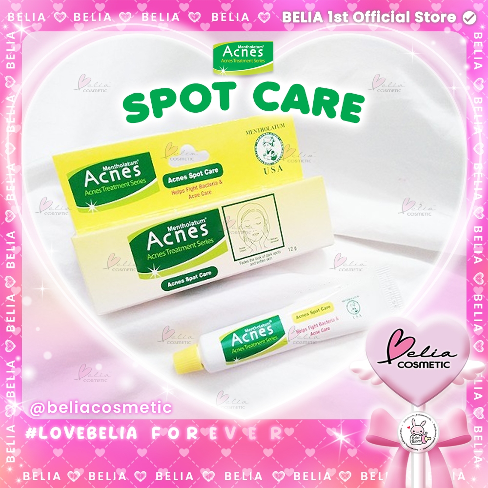 ❤ BELIA ❤ Acnes Spot Care | Gel Transparan | Obat Jerawat 12g | Rohto