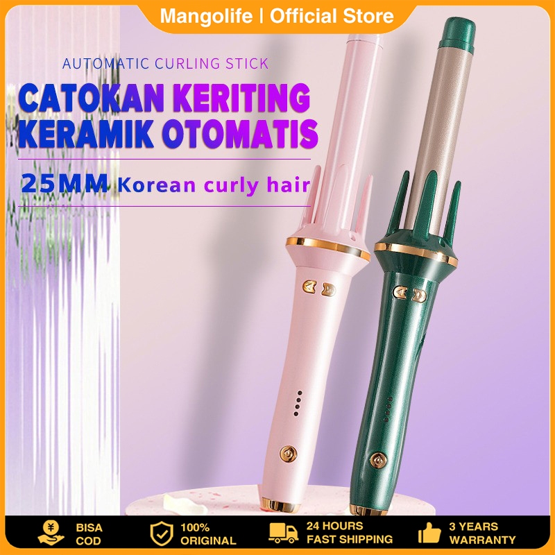 Catokan Curly Otomatis Catokan Keriting Rambut Otomatis Ceramics Curly Libra Hair Curly Styler 26mm 