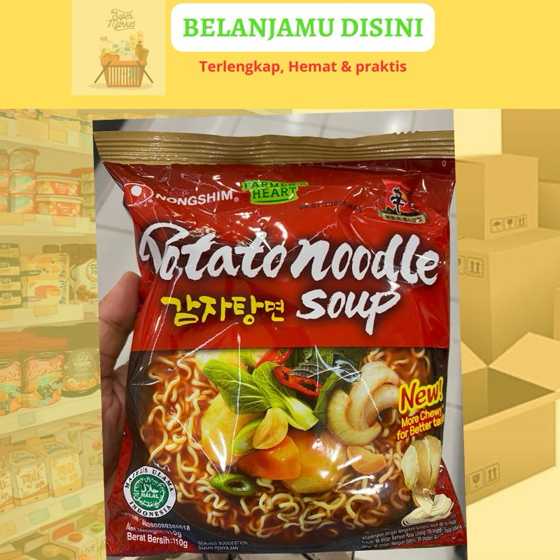 

MIE INSTAN NONGSHIM POTATO NOODLE SUP