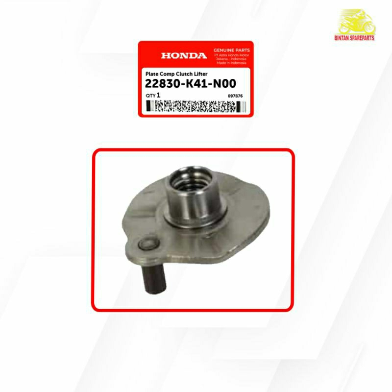 Plate Comp Clutch Lifter 22830 K41 N00