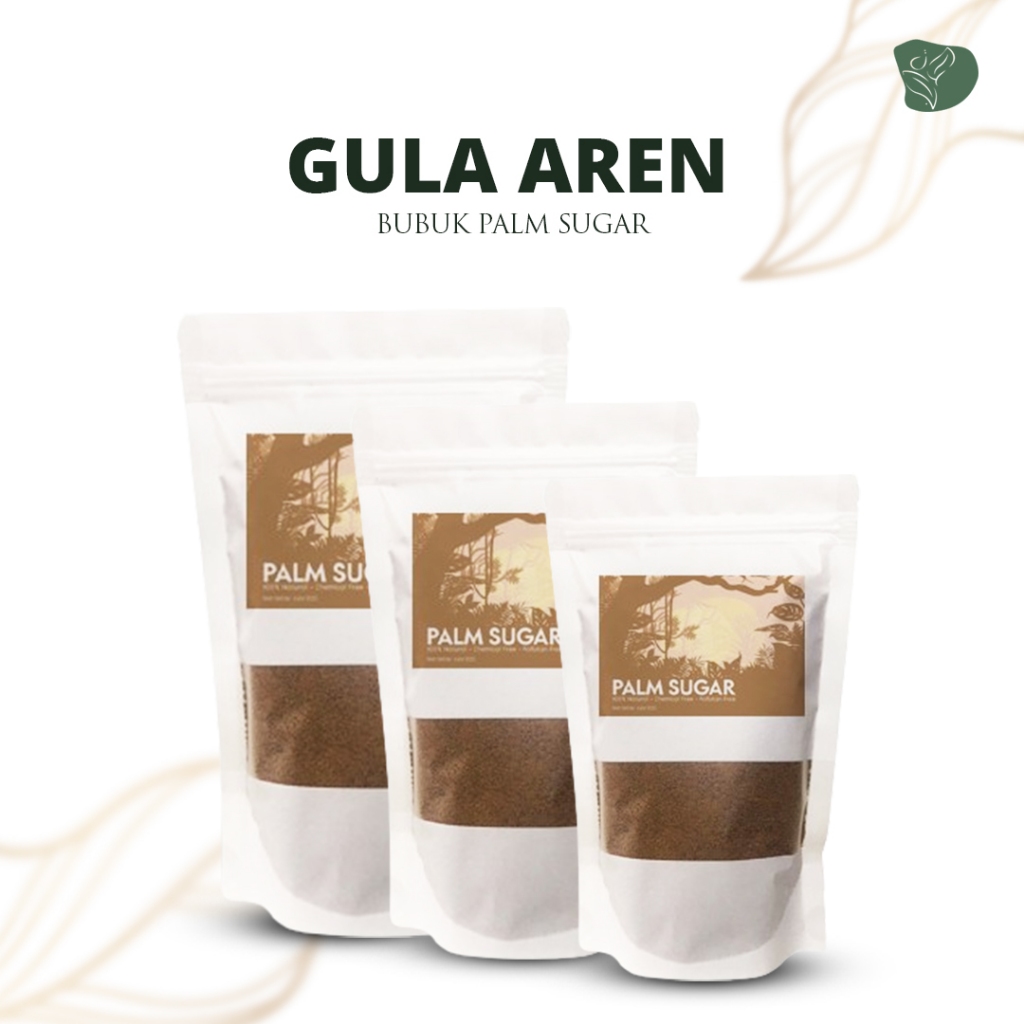 

Gula aren asli bubuk 1kg Palm sugar organik Grade A gula semut gula kelapa boba brown sugar