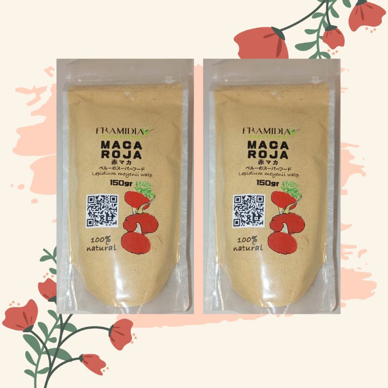 Maca Merah/Red Maca- Maca Roja Pure 100% 150gr