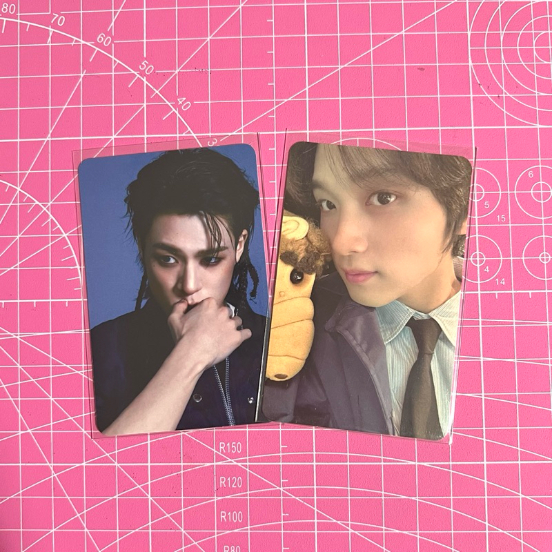 Puotocard Renjun Jaemin Haechan Jeno NCT DREAM Murce Candy Wink Yellow Smoothie Gitreacks POB LD SMT