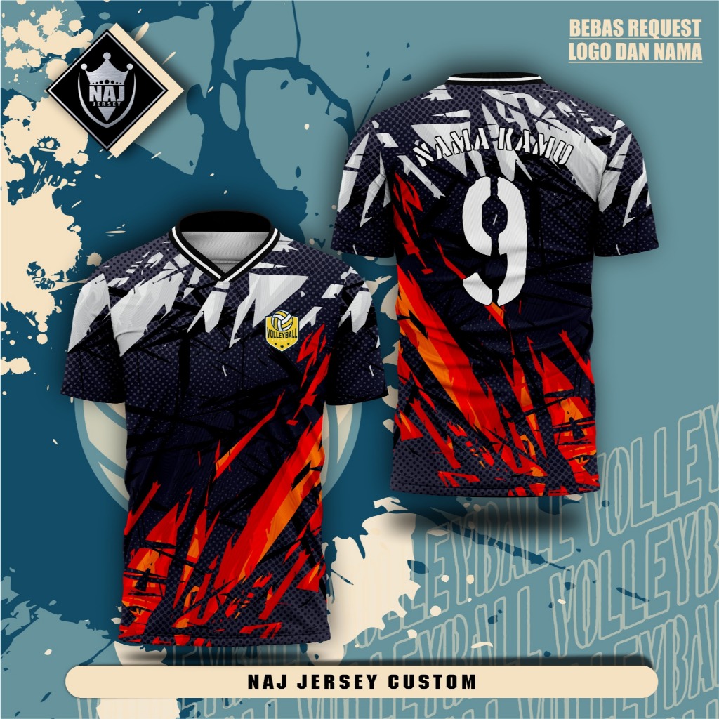 JERSEY VOLI| JERSEY VOLLY SATUAN | JERSEY VOLI CUSTOM | BAJU VOLLY | BAJU VOLI SATUAN | BAJU VOLLY C
