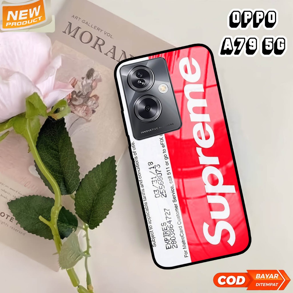 Softcase Glass Kaca Oppo A79 (T13)