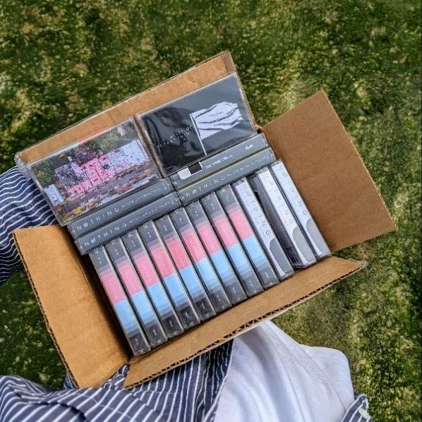 Kaset Import Nothing Tired of Tomorrow Guilty of Everything Whirr Shoegaze Slowdive My Bloody Valent