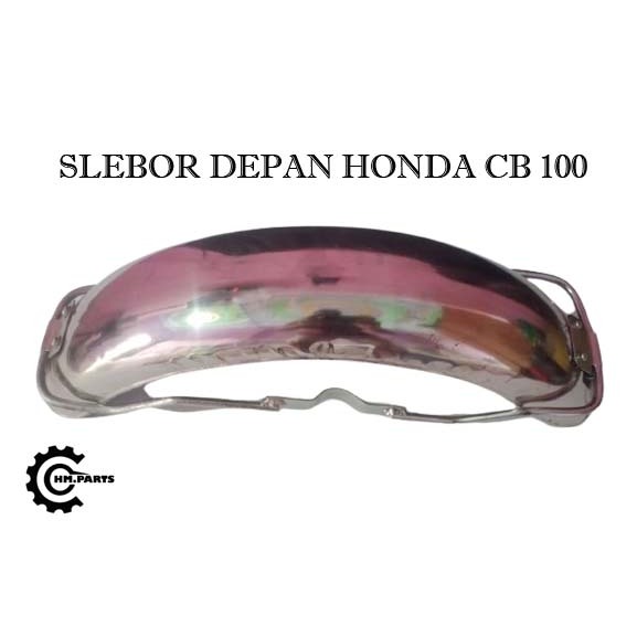 slebor spakbor depan honda cb100 cb 125 crome