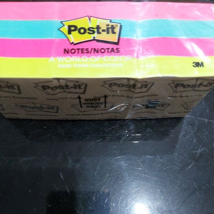 

post it no 653 AN warna warninotes neon colours 12 pad